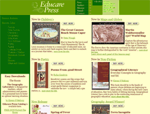 Tablet Screenshot of educarepress.com